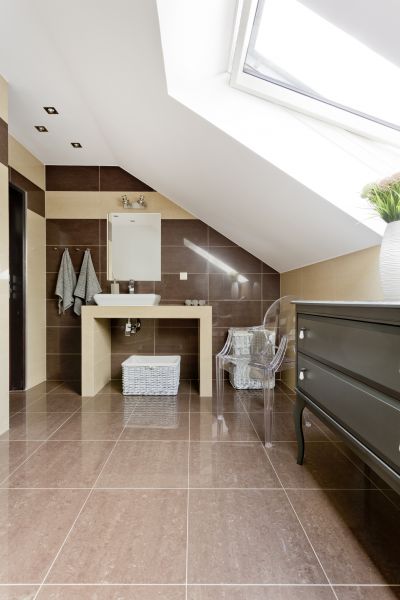 Attic Bathroom Installation in Shawnee