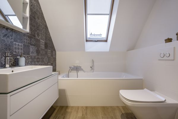Attic Bathroom Construction in Shawnee
